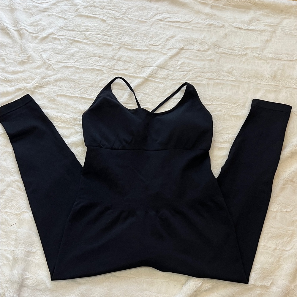 Women's Black Bodysuit